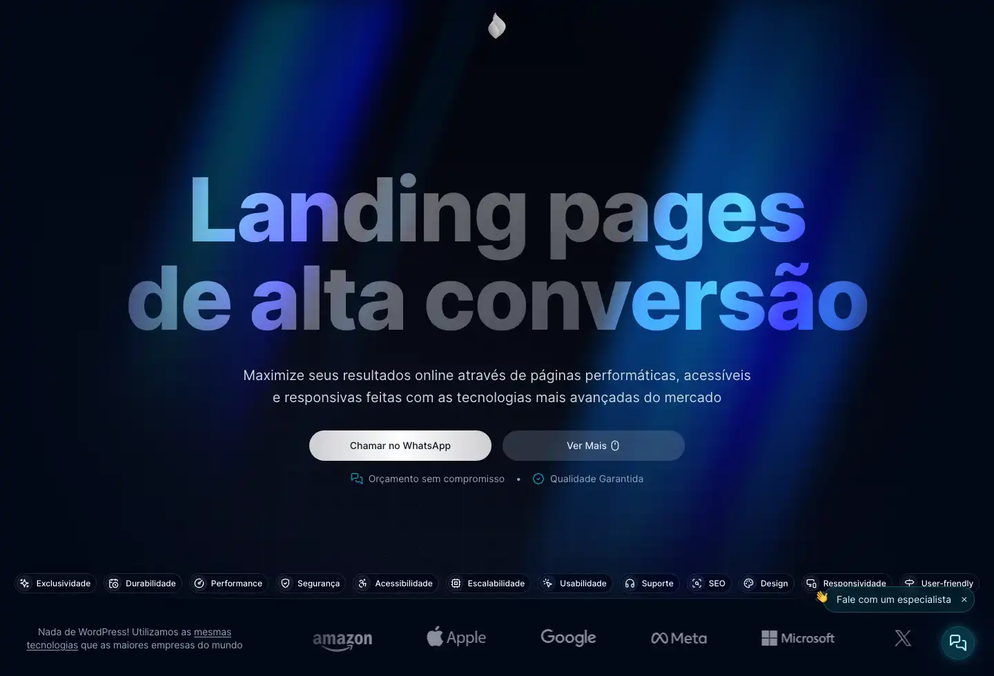 SEYPH | Landing pages de alta conversรฃo